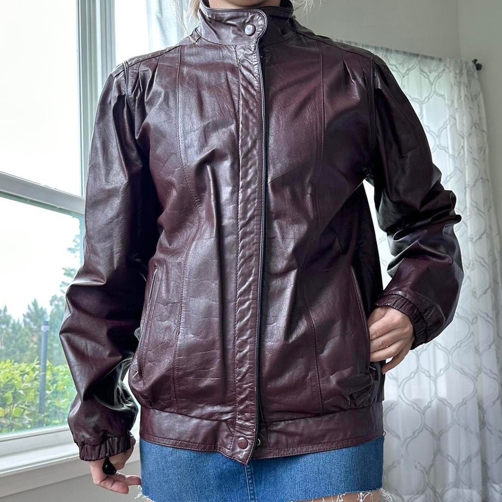 VTG leather jacket - Picture 2 of 5